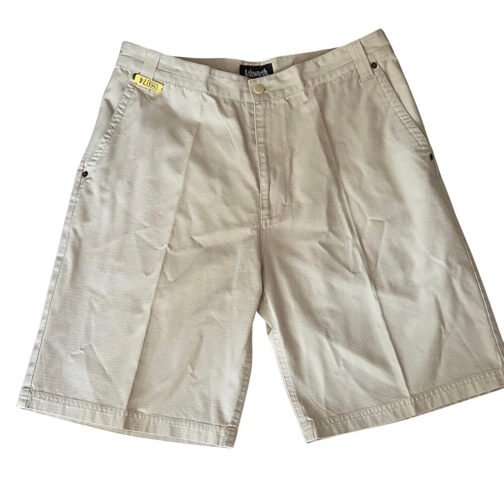ASHWORTH MENS GOLF SHORTS SIZE 34